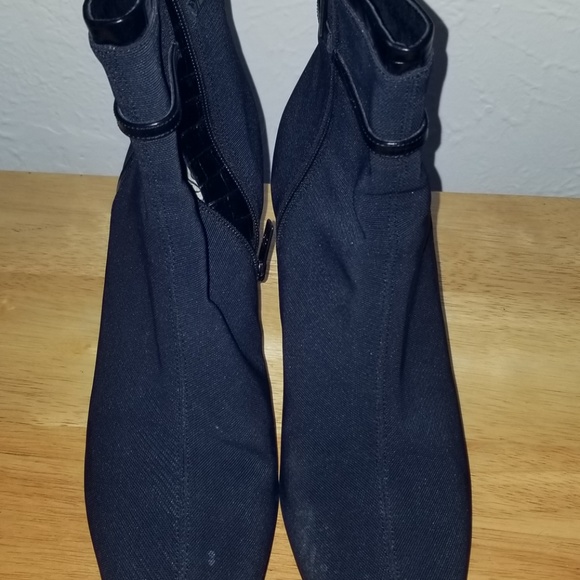 Brighton Regina 176 Black fabric ankle boot - Picture 7 of 16